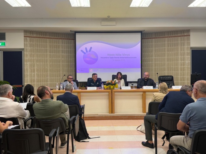 West Nile, tavolo tecnico al Goretti