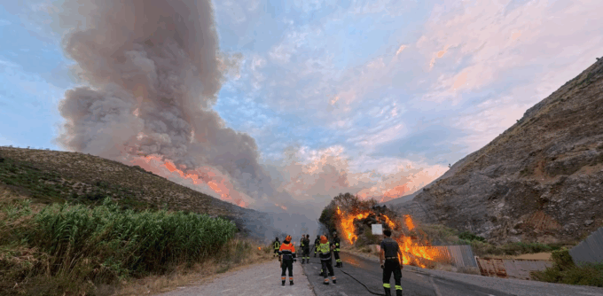 Emergenza incendi, intensificati i controlli