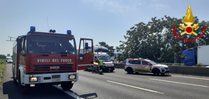 A1, incidente tra Ferentino e Anagni: 6 km di coda verso Roma
