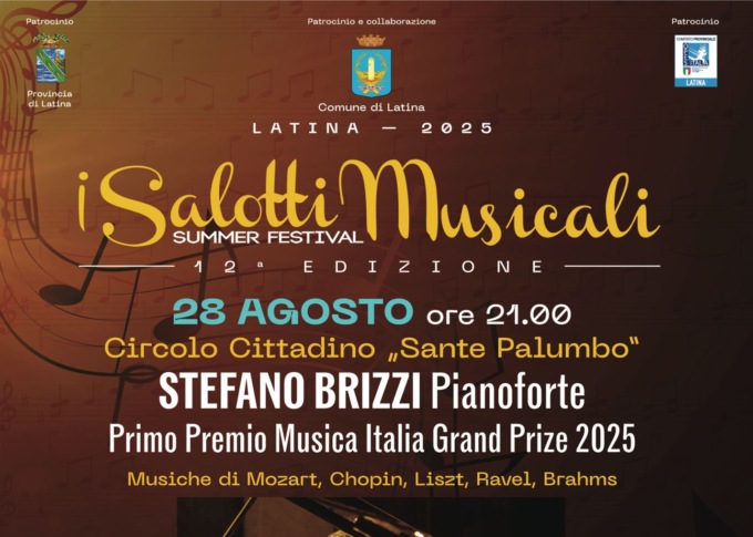 Latina Estate 2025, gli ultimi due appuntamenti in programma