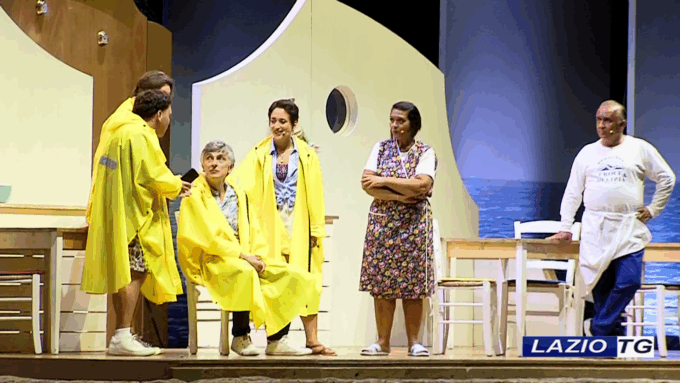 Successo per Vincenzo Salemme all’Arena del Mare BCC Roma. Tra gli ospiti Montezemolo e le sorelle Fendi