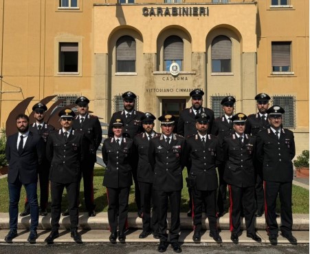 Arrivano 14 nuovi Carabinieri