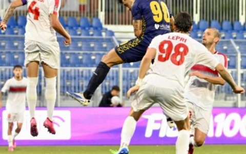 Guidonia-Rimini 1-0. Una serata da incorniciare