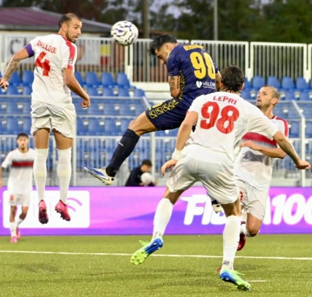Guidonia-Rimini 1-0. Una serata da incorniciare