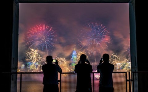 Cina: cerimonia di apertura della stagione culturale e artistica del fiume Yangtze a Wuhan (1)