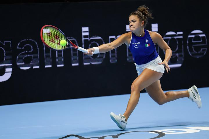 Cina-Italia: atlete gareggiano a Billie Jean King Cup Finals (1)