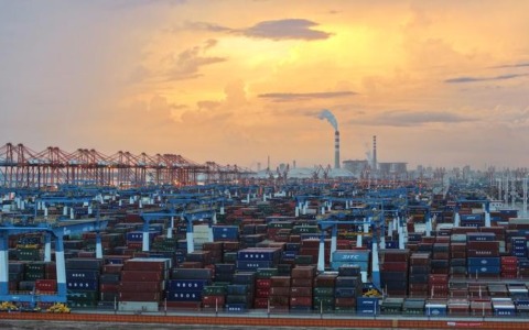 Cina: corridoio commerciale internazionale terra-mare di Qinzhou (1)