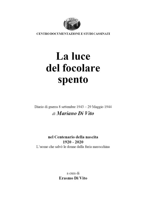 82 anni dall’Armistizio, il ricordo delle battaglie sui Monti Aurunci con lo storico Erasmo Di Vito