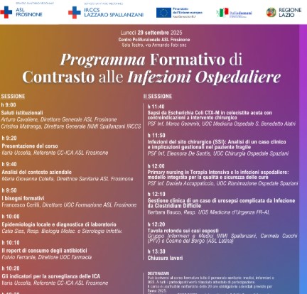 Infezioni ospedaliere, il corso