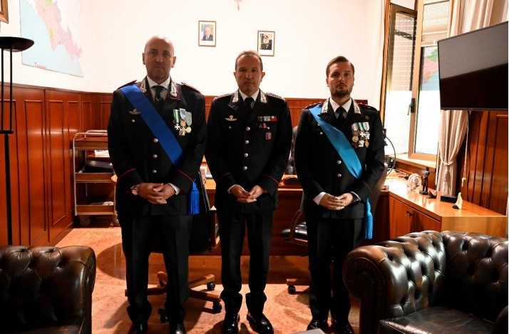Carabinieri, cambi al vertice nel capoluogo e ad Aprilia