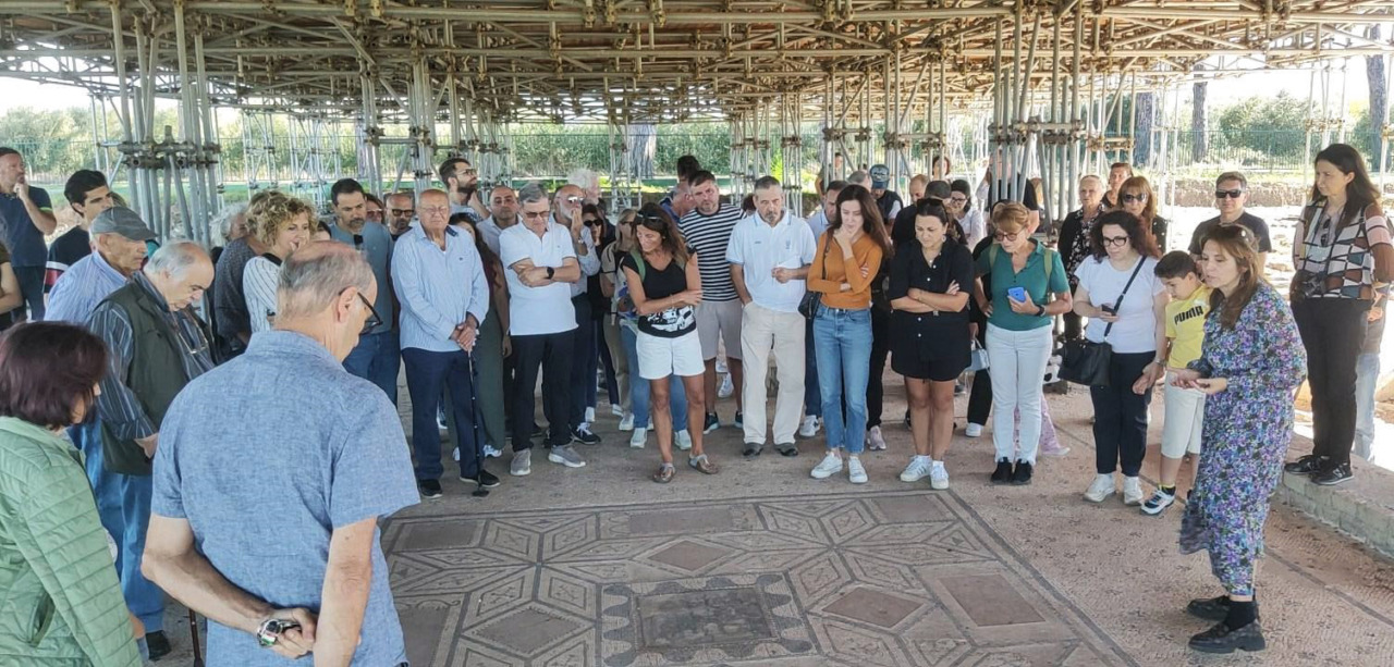 Oltre 300 visitatori per il sito di Tres Tabernae