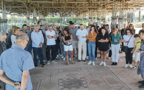Oltre 300 visitatori per il sito di Tres Tabernae