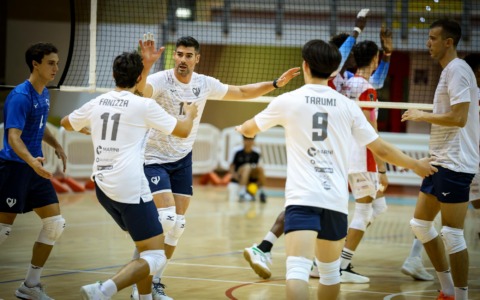 Cisterna vittoriosa nel terzo test pre campionato. Battuta 3 a 1 Catania