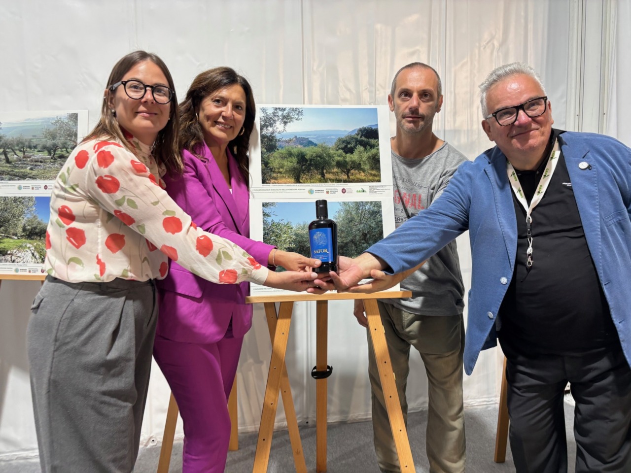 È nata Sator, l’etichetta collettiva dell’olio extravergine di oliva prodotto in paese