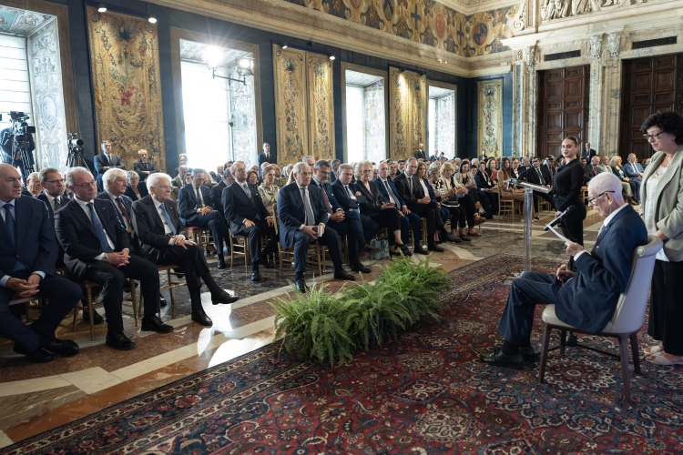 Mattarella celebra il 102enne Mario Ciavaglia di Cisterna e tutti gli Internati italiani