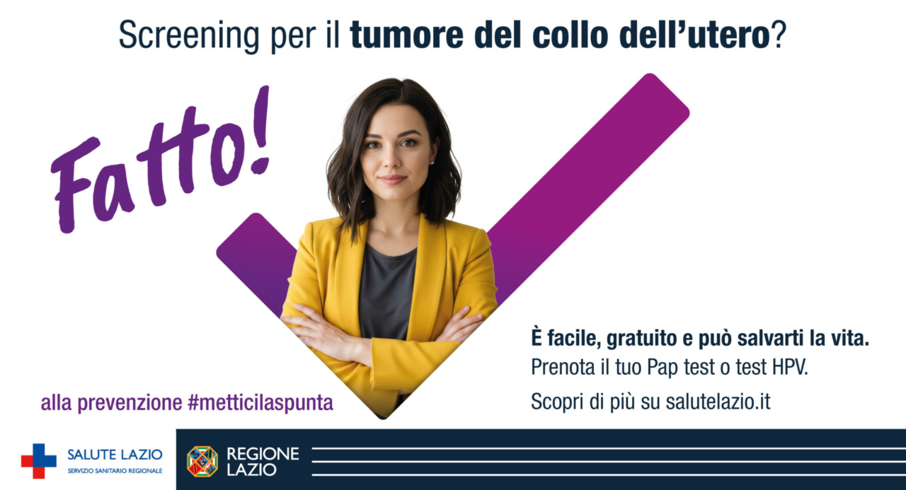 “Lo screening per il tumore del collo dell’utero? Fatto”
