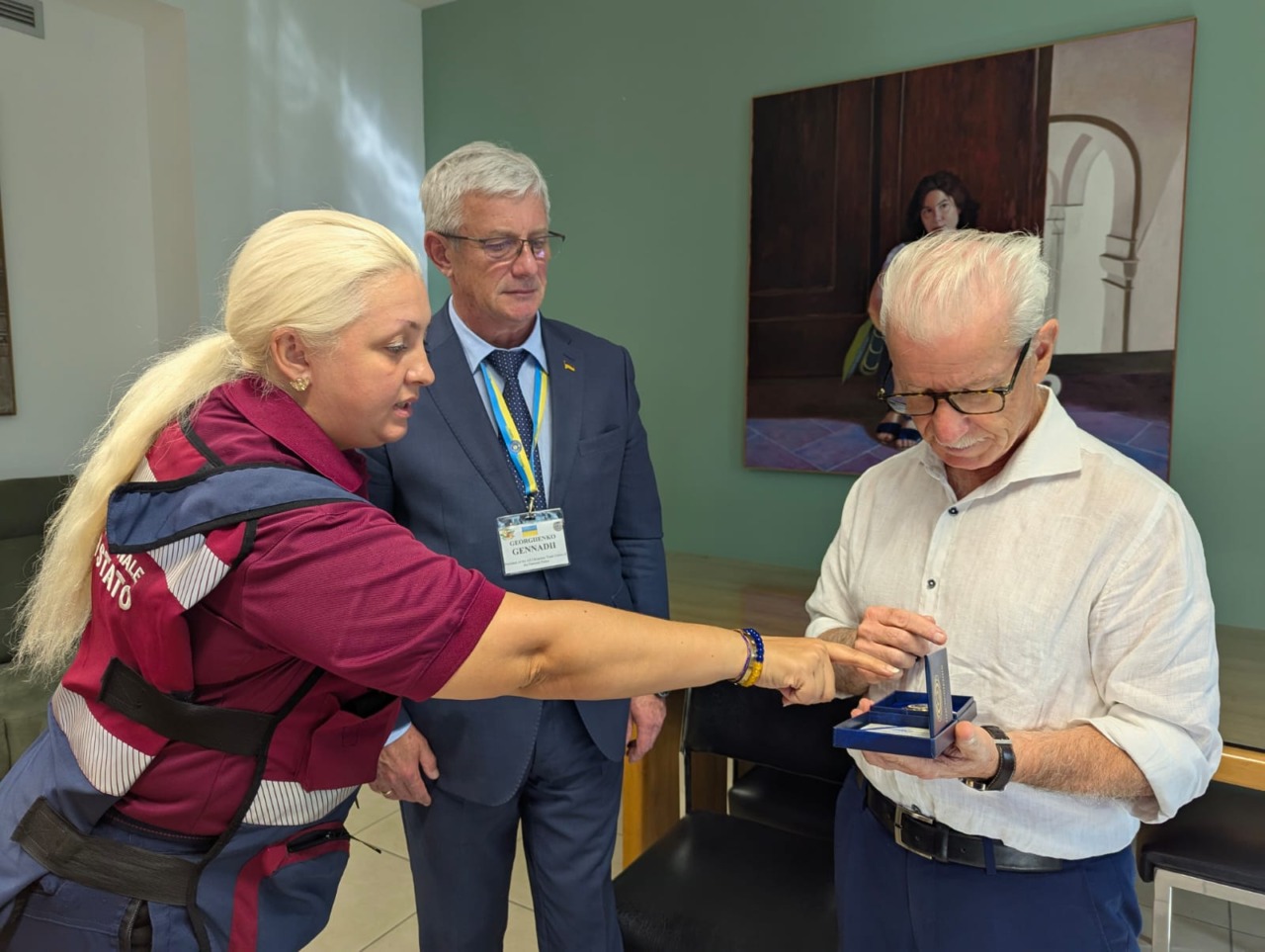 Accoglienza ucraina: il Sindaco premiato con la “Stella al Merito”