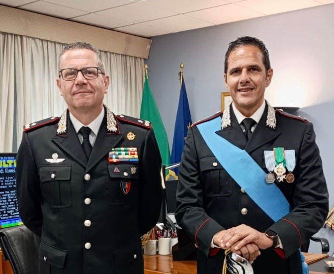 Carabinieri, cambio al vertice del Nucleo Antisofisticazioni e Sanità