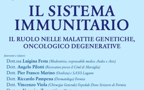 “Il sistema immunitario”, sabato il convegno a Palazzo Caetani
