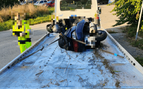Incidente in via Buozzi, grave centauro