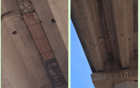 Frosinone-Mare: Ponte la Fontanella, pannelli pericolanti. Chiesto un intervento