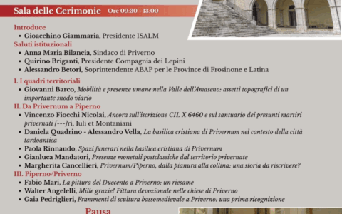 La Giornata di Storia del Lazio Meridionale
