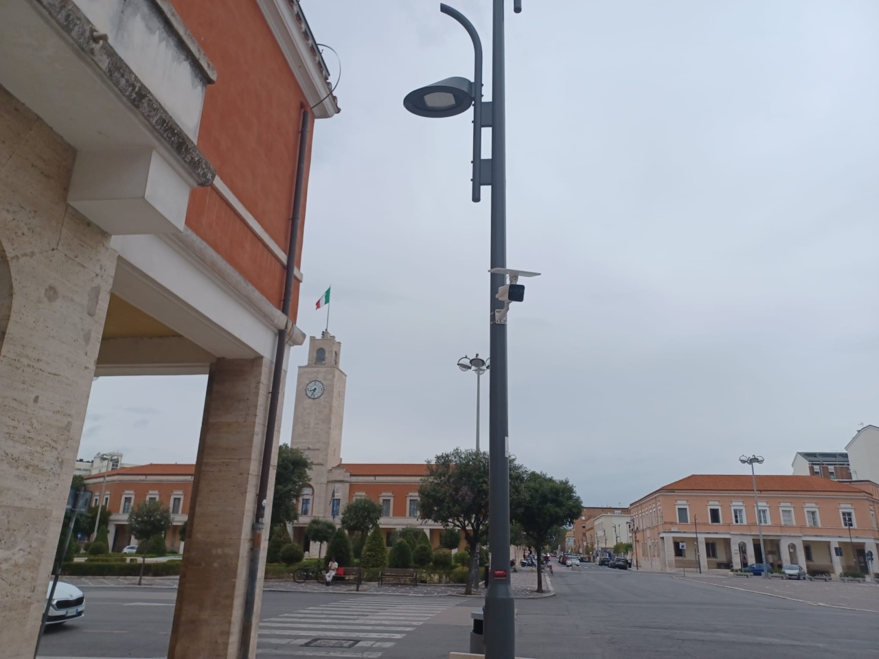 Isola pedonale, installate e attivate cinque telecamere di videosorveglianza