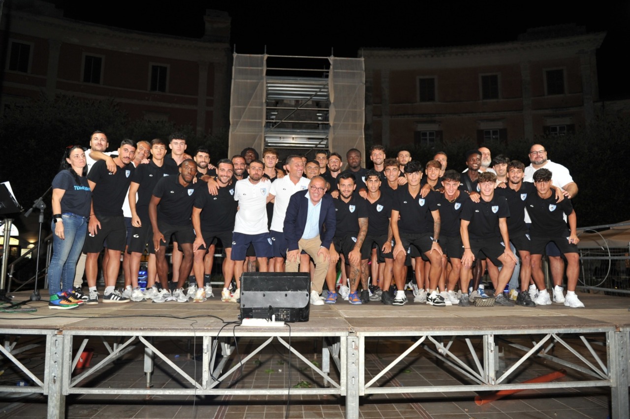 Terracina 1925, entusiasmo alla presentazione