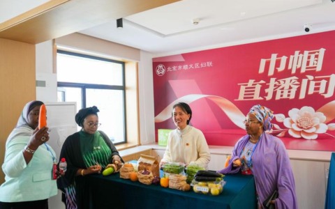 Cina: a Pechino delegate visitano centro servizi durante incontro su donne (1)