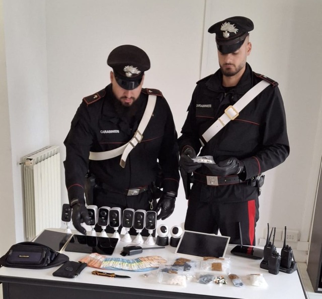 Travato con cocaina, crack ed hashish, arrestato un uomo di Aprilia