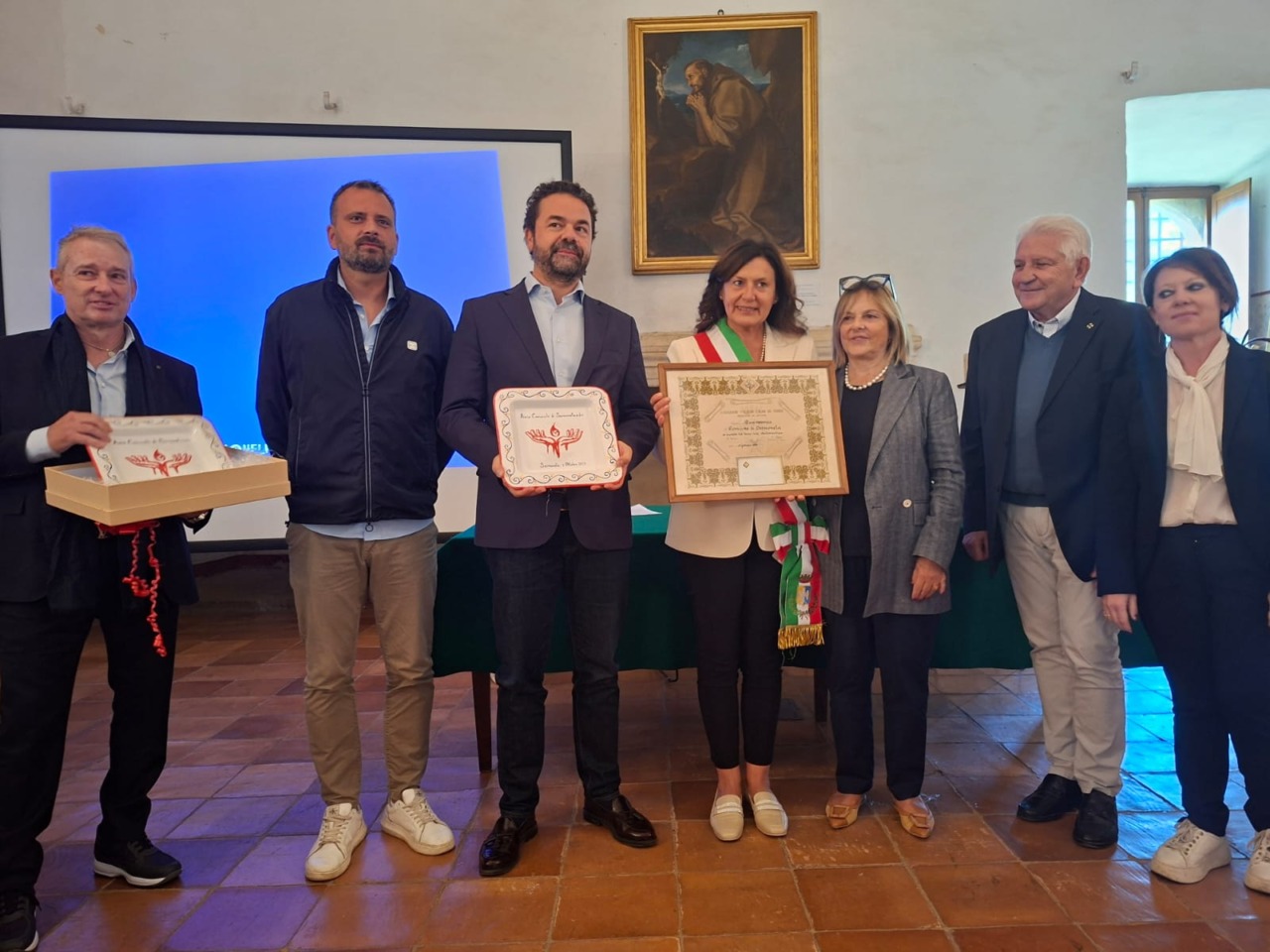 Omaggio ai donatori di sangue Avis