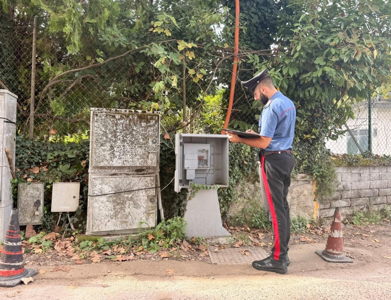 Furto di energia elettrica, arrestato
