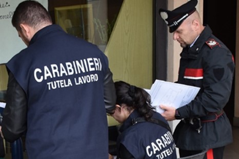 Caporalato, i controlli dei Carabinieri