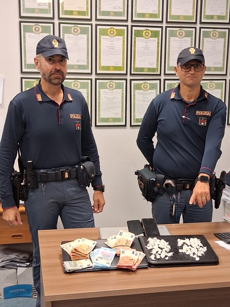 Spaccio di cocaina, in manette un cittadino albanese