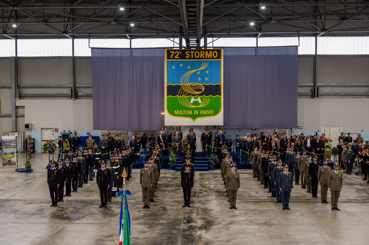 Il 72° Stormo di Frosinone celebra 56 nuovi piloti di elicottero