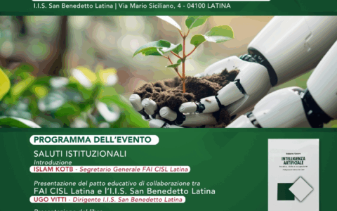 L’agroalimentare e i giovani, l’evento della Fai Cisl all’istituto San Benedetto