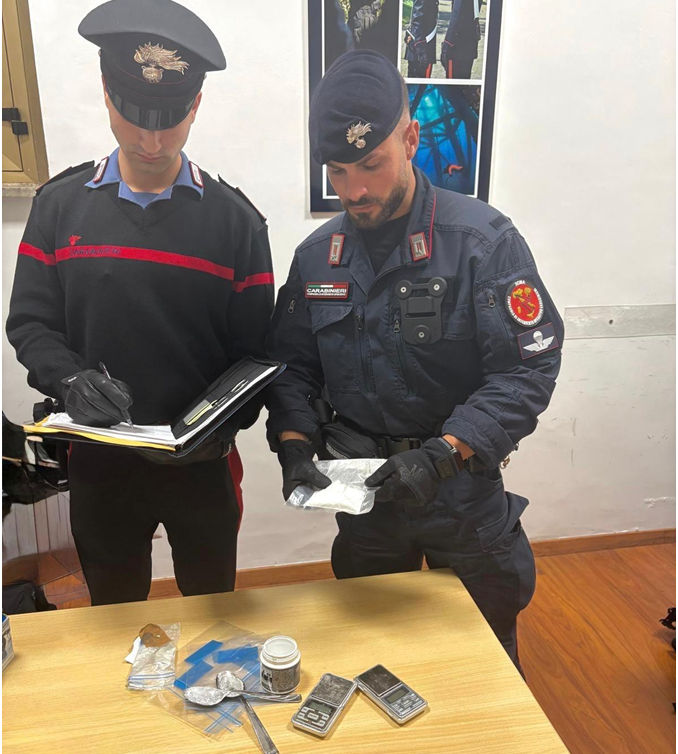 “Alto Impatto”, uomo arrestato con 70 grammi di cocaina