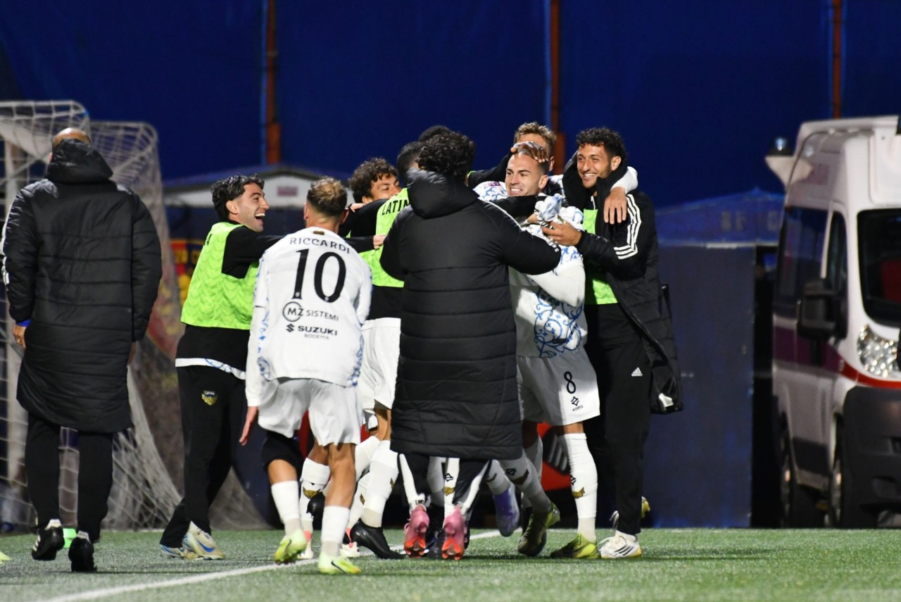 Sorrento-Latina 2-2. I nerazzurri sciupano due gol di vantaggio