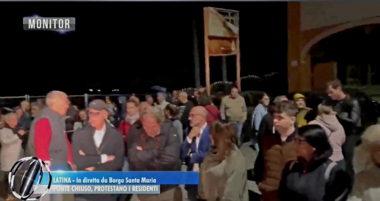 Ponte chiuso a Borgo Santa Maria, ieri sera le proteste in diretta a Monitor. LE INTERVISTE