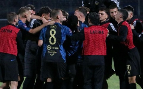 Il Latina si supera e batte la capolista Benevento (1-0), decide Ekuban