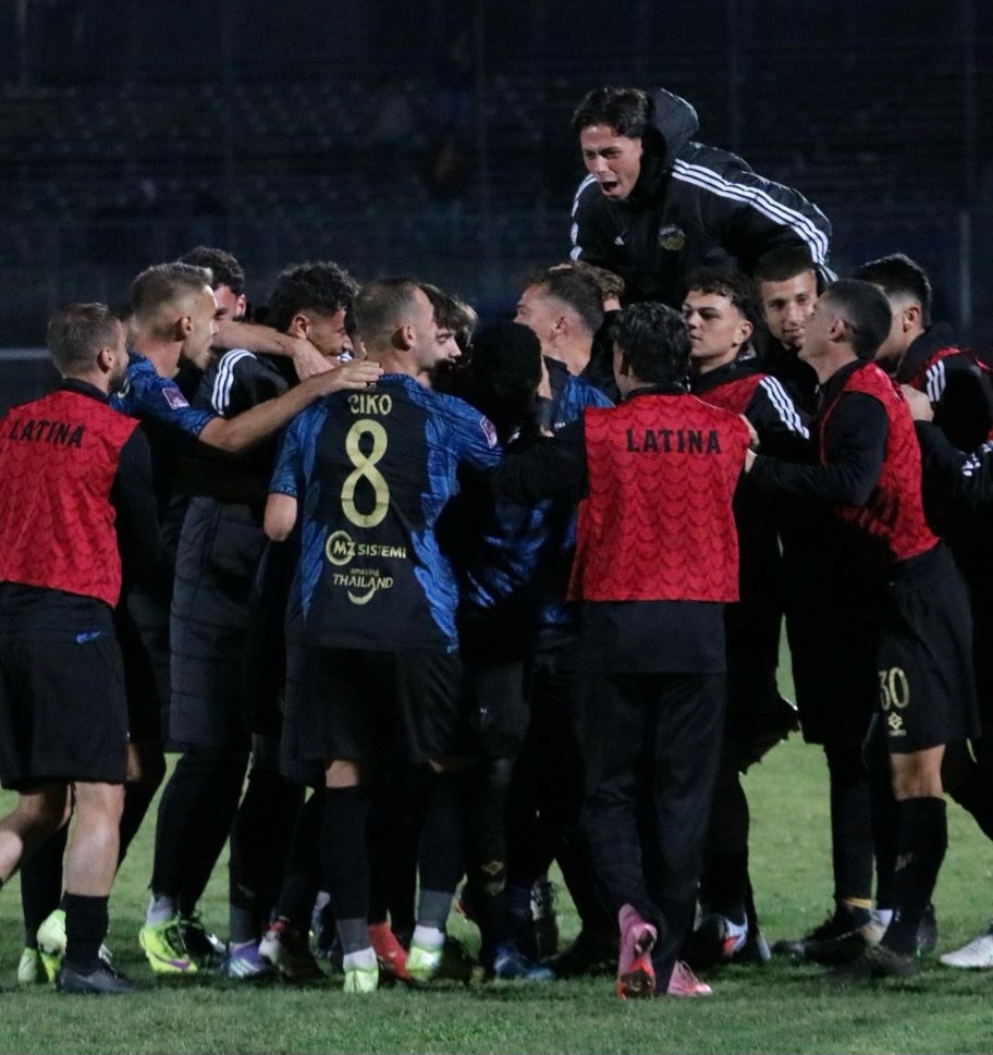 Il Latina si supera e batte la capolista Benevento (1-0), decide Ekuban