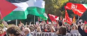 Corteo pro Palestina, grande partecipazione