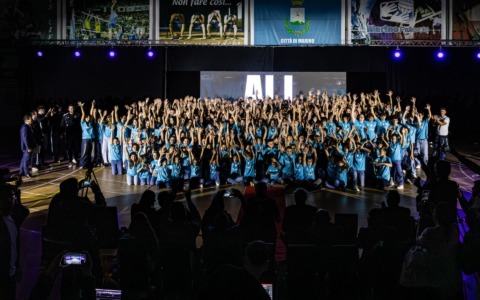 Marino, presentazione in grande stile