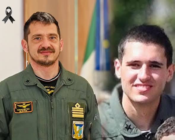 Aereo militare precipita all’interno del Parco Nazionale, morti il comandante del 70° Stormo Simone Mettini e un allievo, Lorenzo Nucheli