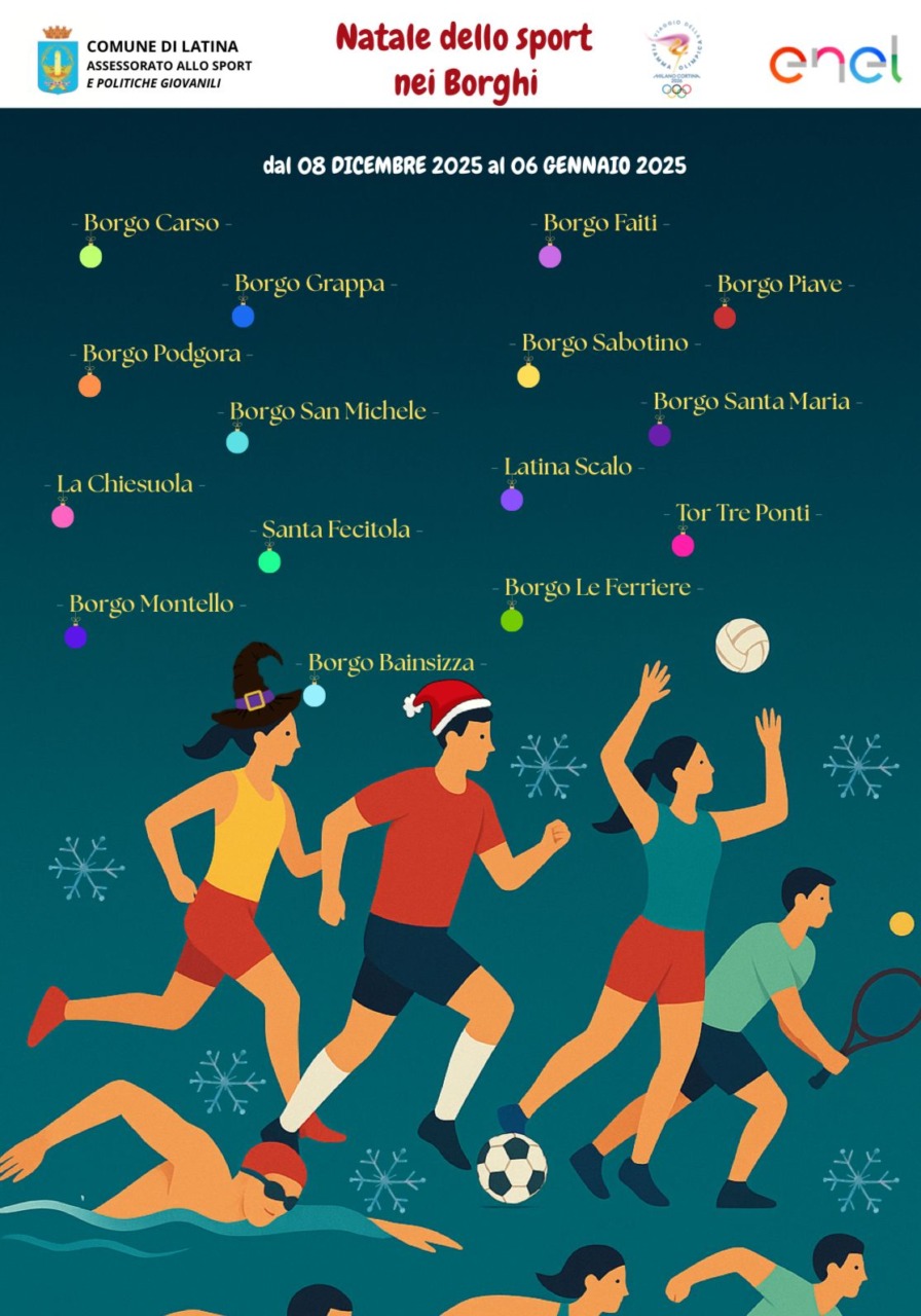 Natale all’insegna dello sport: aperto il bando per le iniziative nei borghi