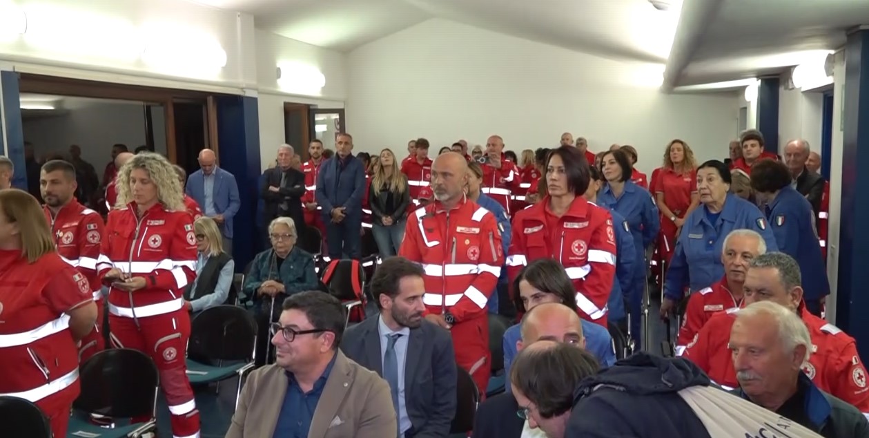 Incontro con il presidente Nazionale della Croce Rossa Italiana Rosario Maria Valastro