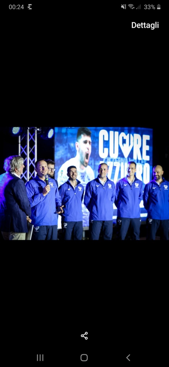 Cisterna,  presentazione in grande stile