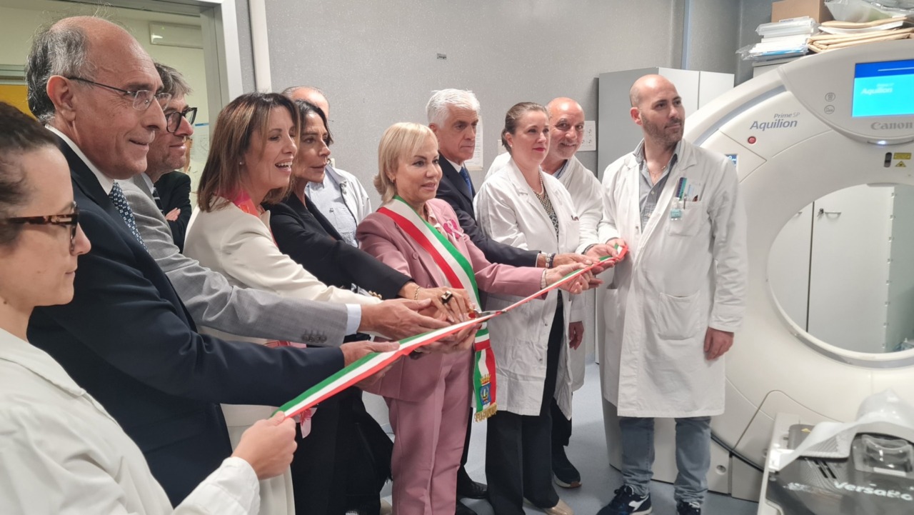 Ottobre rosa, inaugurata al Goretti la nuova TC