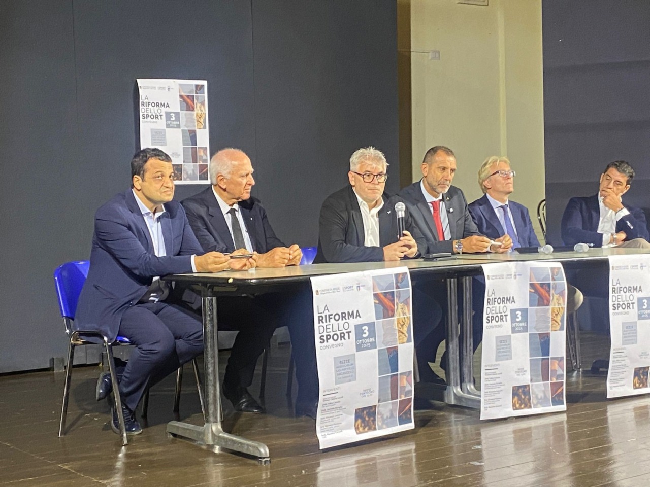 Convegno sulla riforma dello Sport nell’Auditorium
