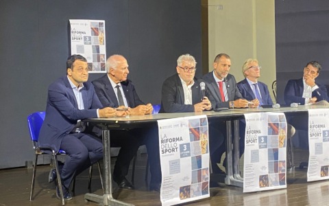 Convegno sulla riforma dello Sport nell’Auditorium